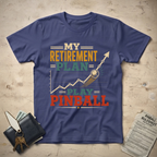 Pinball Retirement Graph T-Shirt
