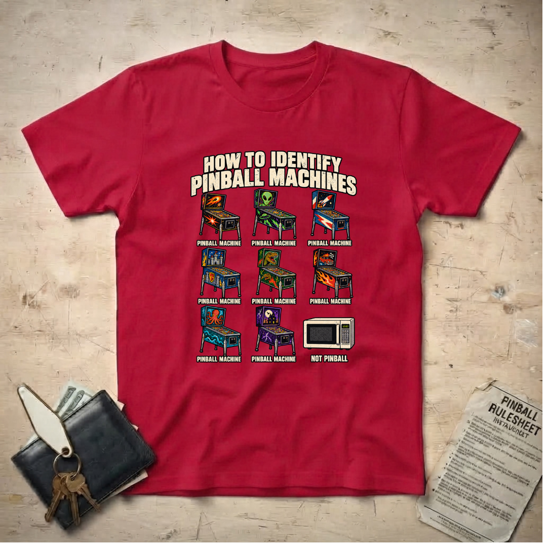 Identify Pinball T-Shirt