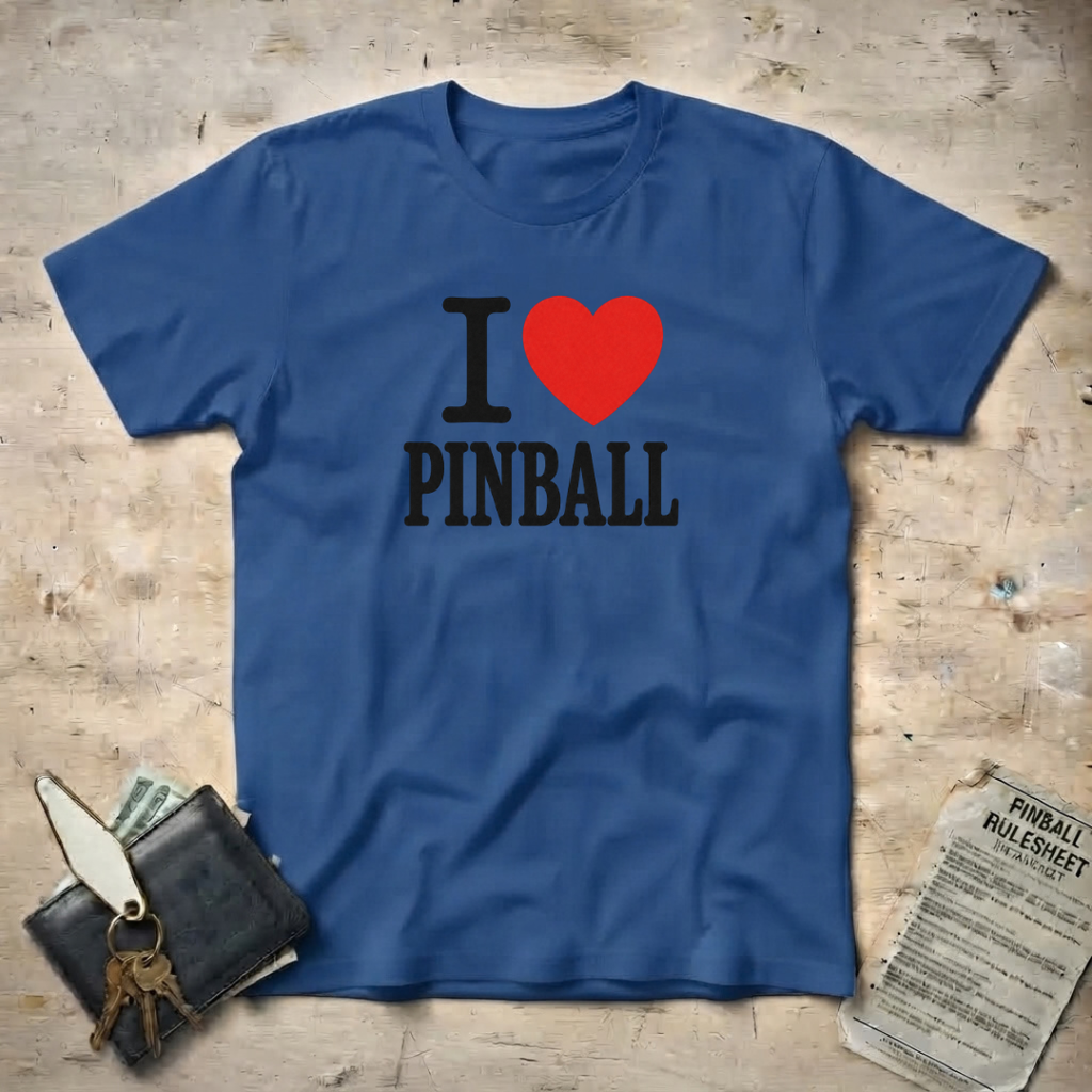 I Heart Pinball T-Shirt