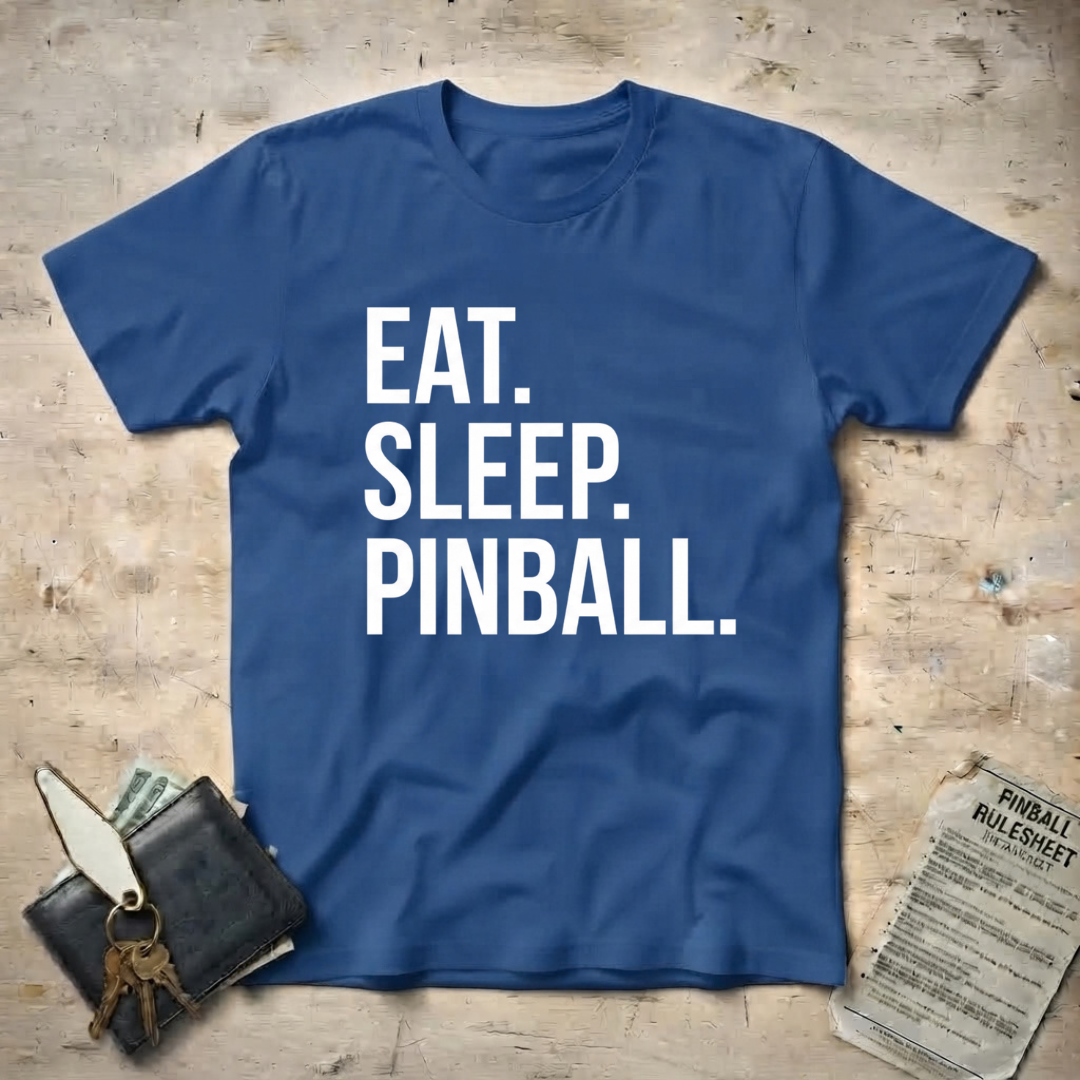 Eat Sleep Pinball T-Shirt