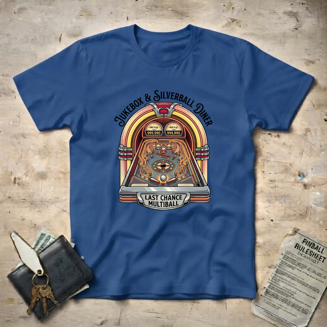 Jukebox and Silverball T-Shirt