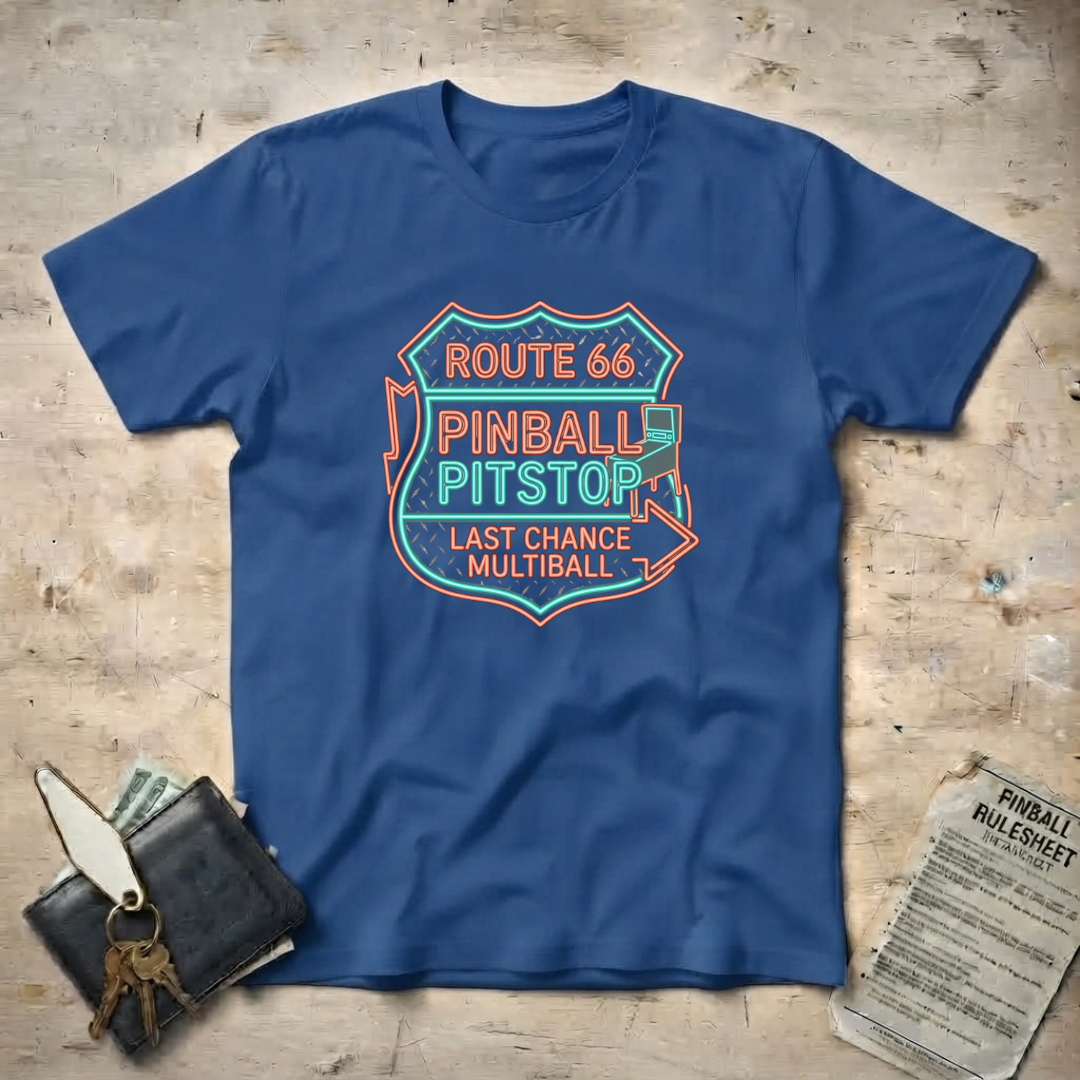 Pinball Pitstop T-Shirt
