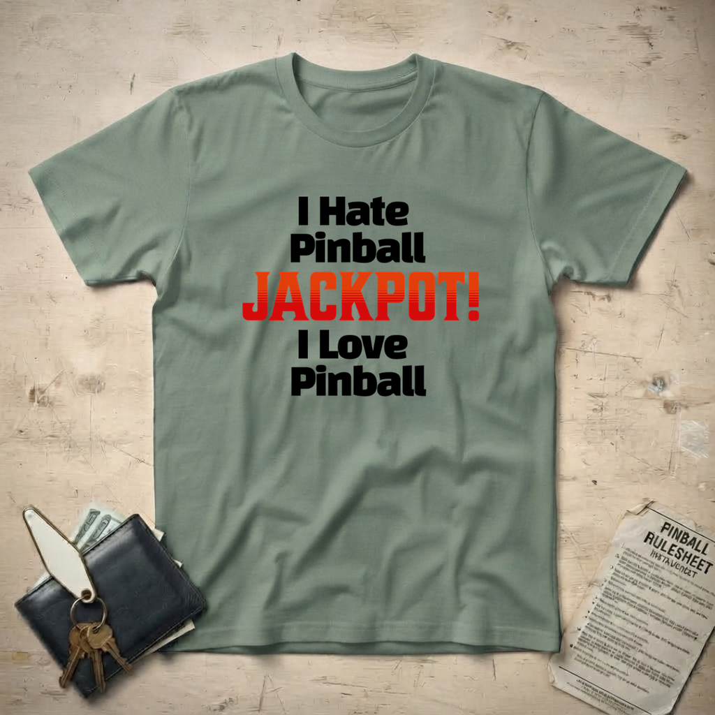 Hate/Love Pinball T-Shirt