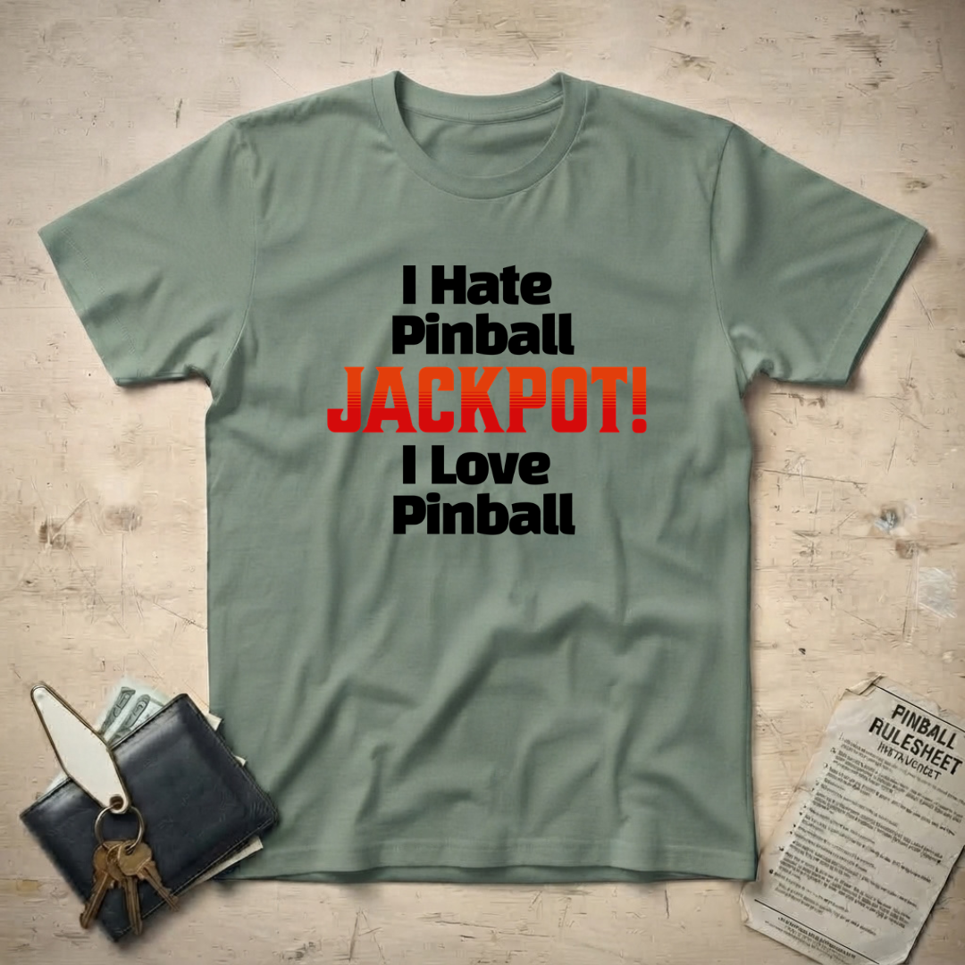 Hate/Love Pinball T-Shirt