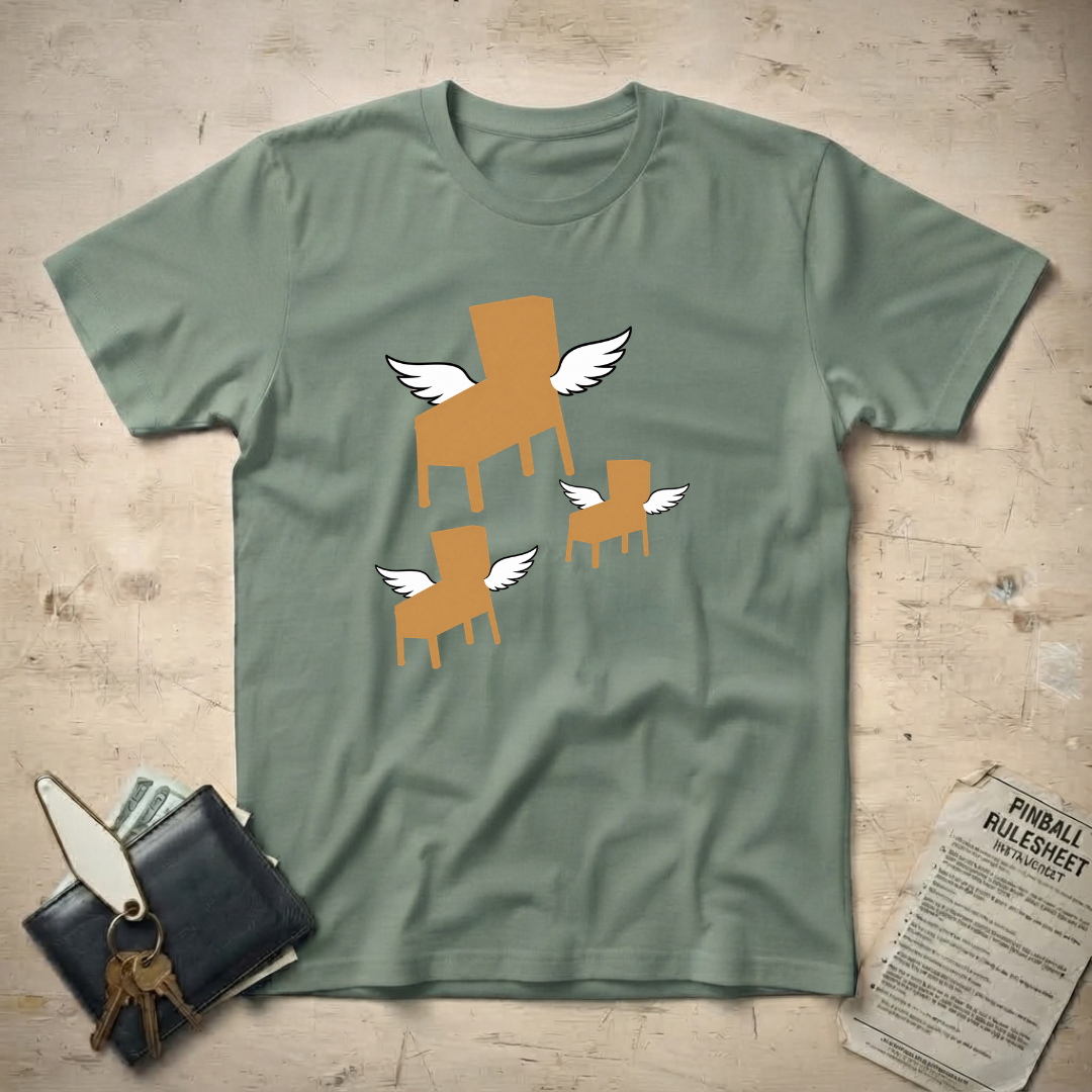 Flying Pinball T-Shirt