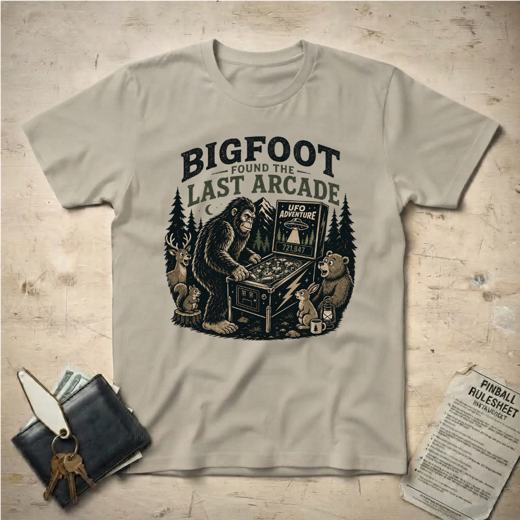 Big Foot Arcade T-Shirt