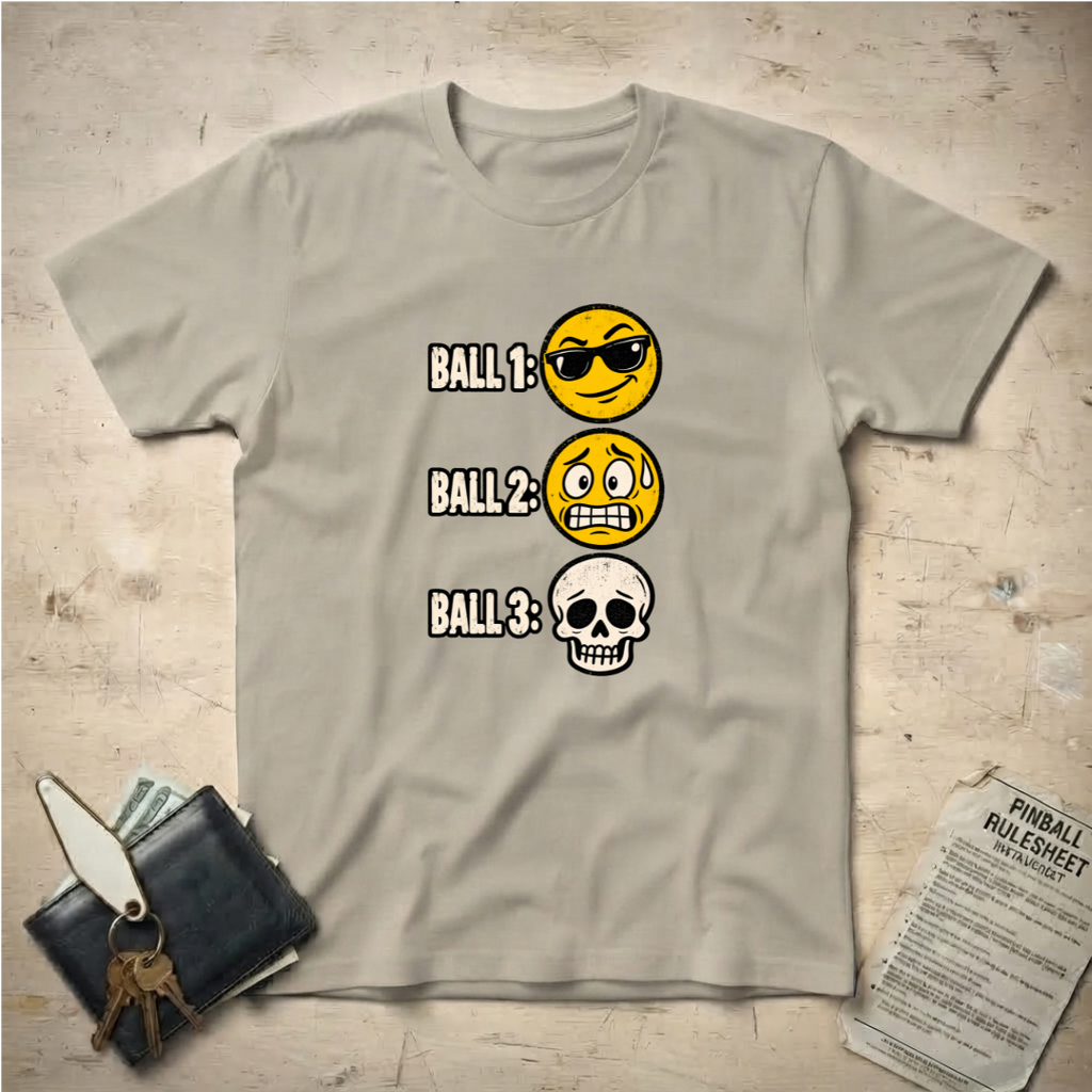 3 Ball Game T-Shirt