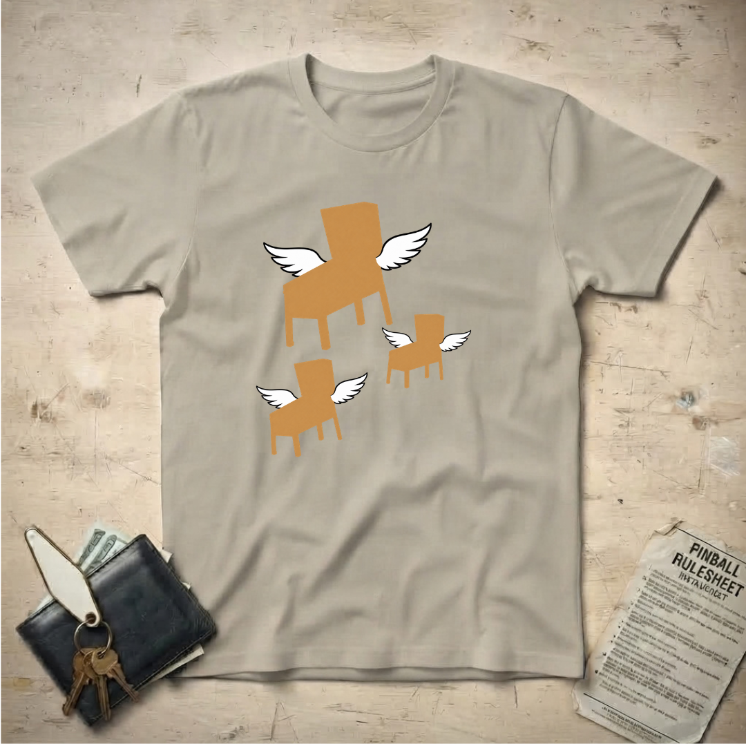 Flying Pinball T-Shirt