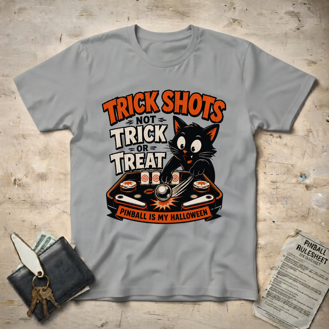 Trick Shots Cat T-Shirt