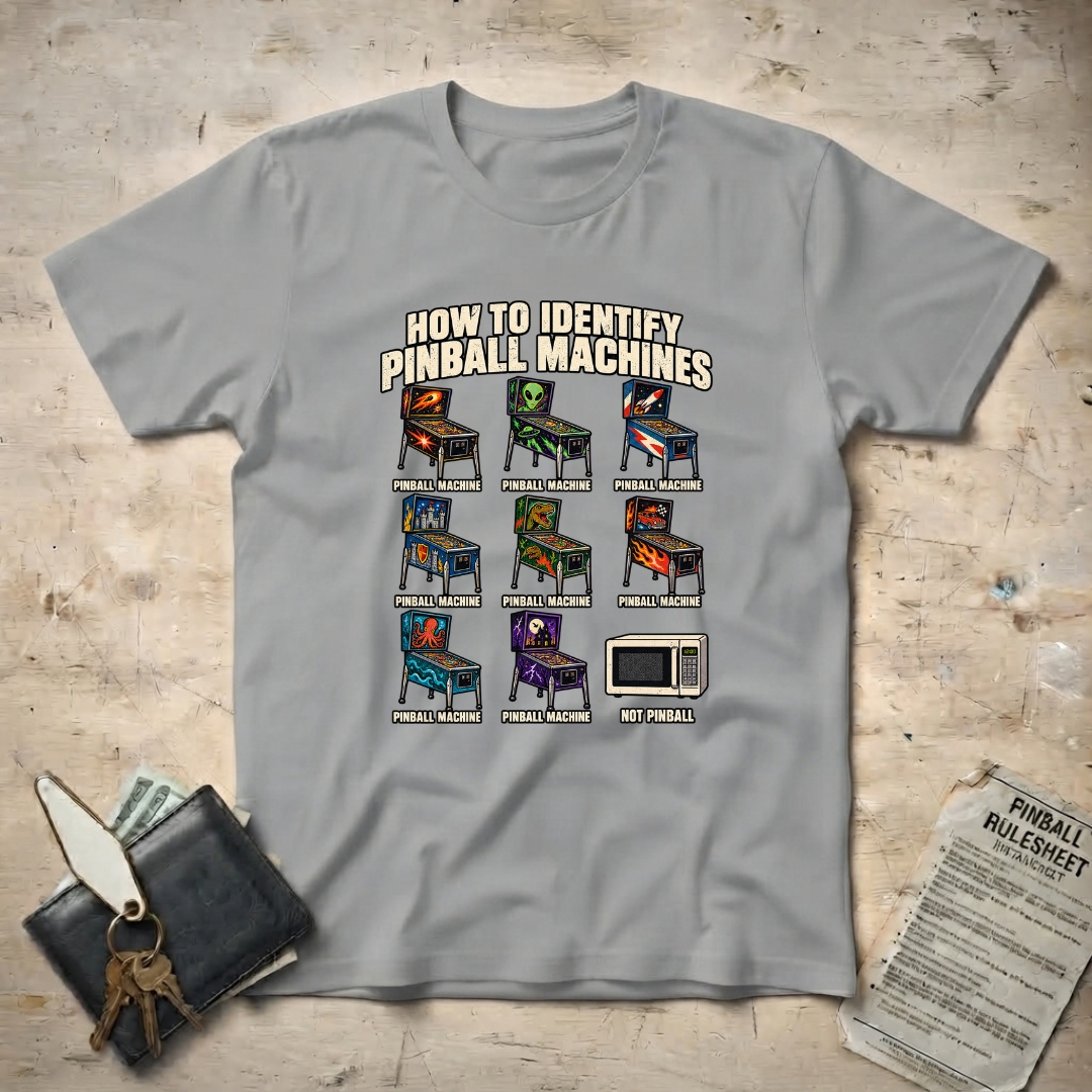 Identify Pinball T-Shirt