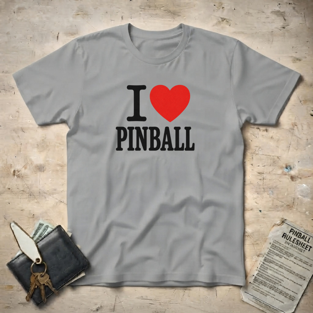 I Heart Pinball T-Shirt