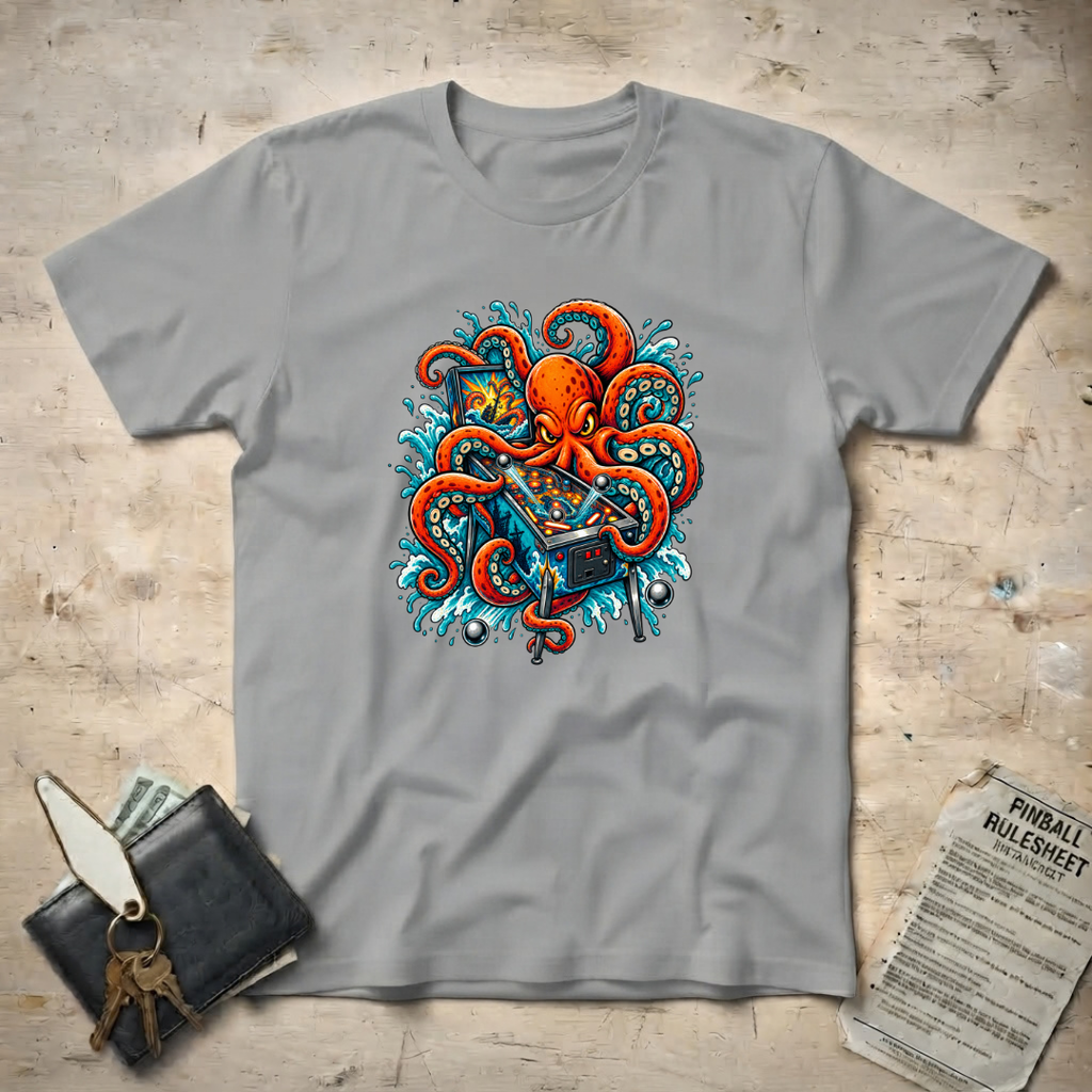Octopus and Pinball T-Shirt