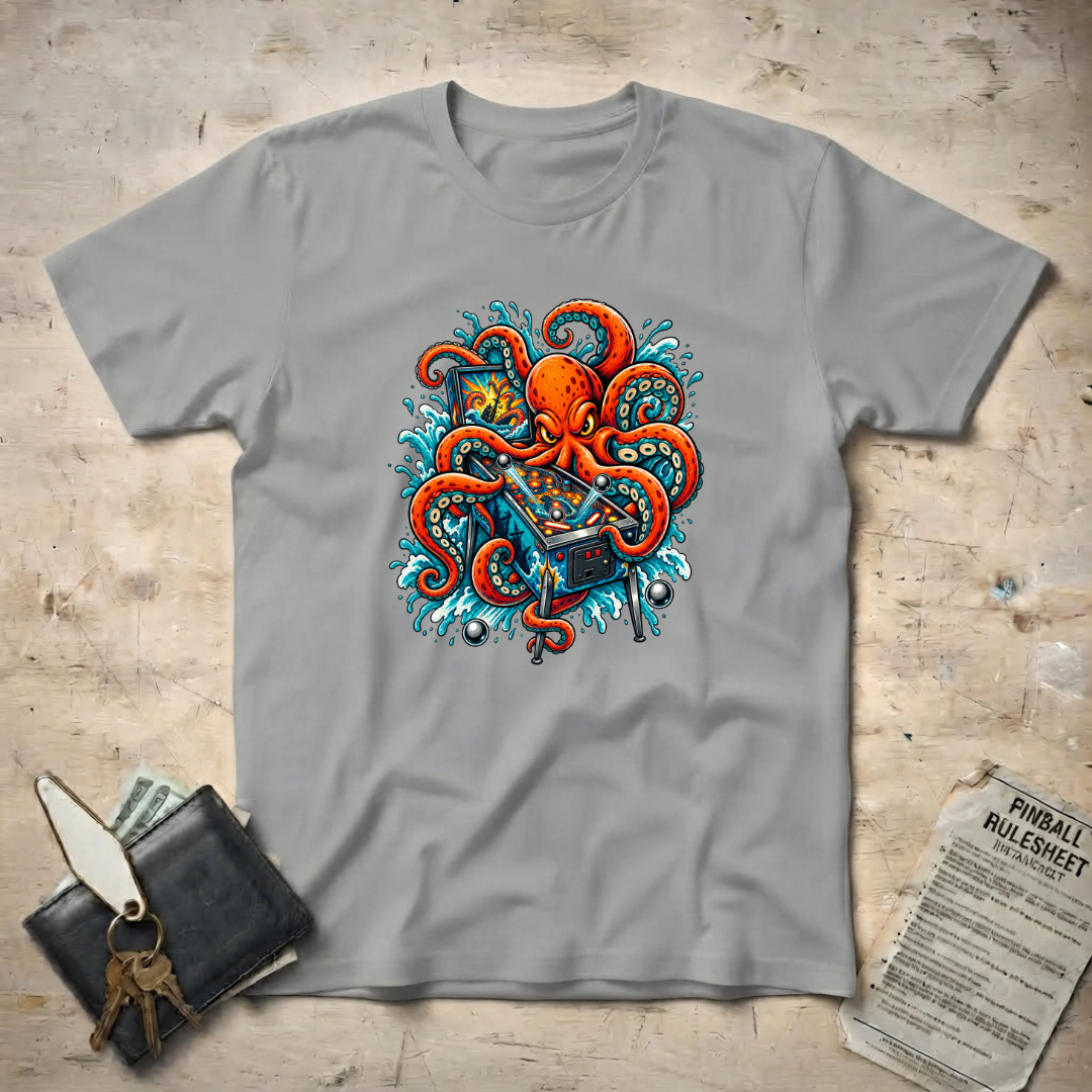 Octopus and Pinball T-Shirt