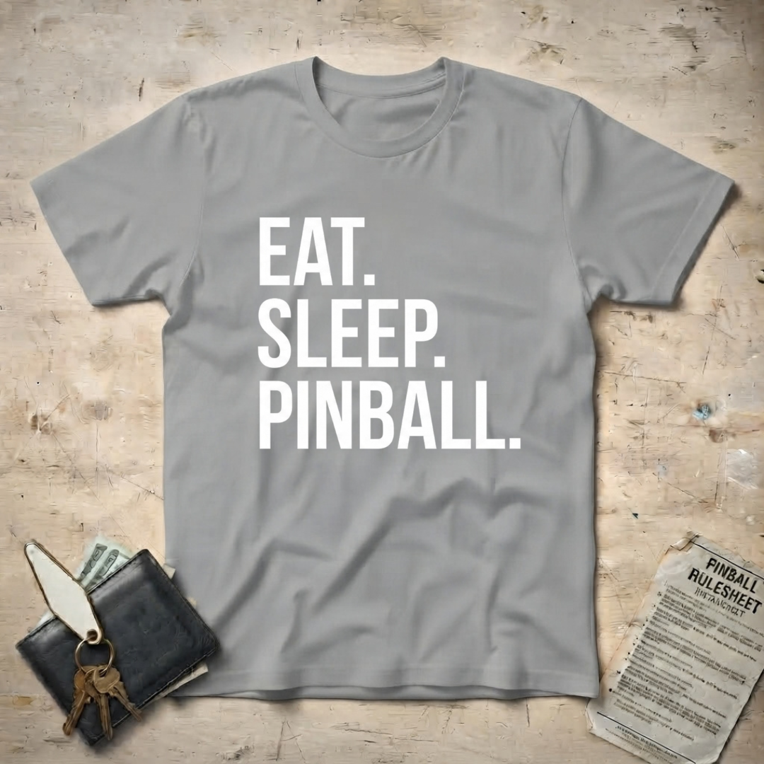 Eat Sleep Pinball T-Shirt