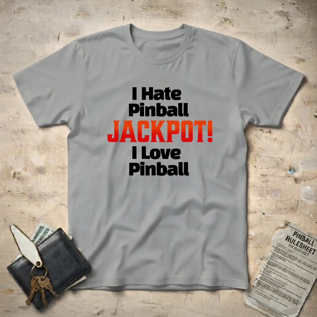 Hate/Love Pinball T-Shirt