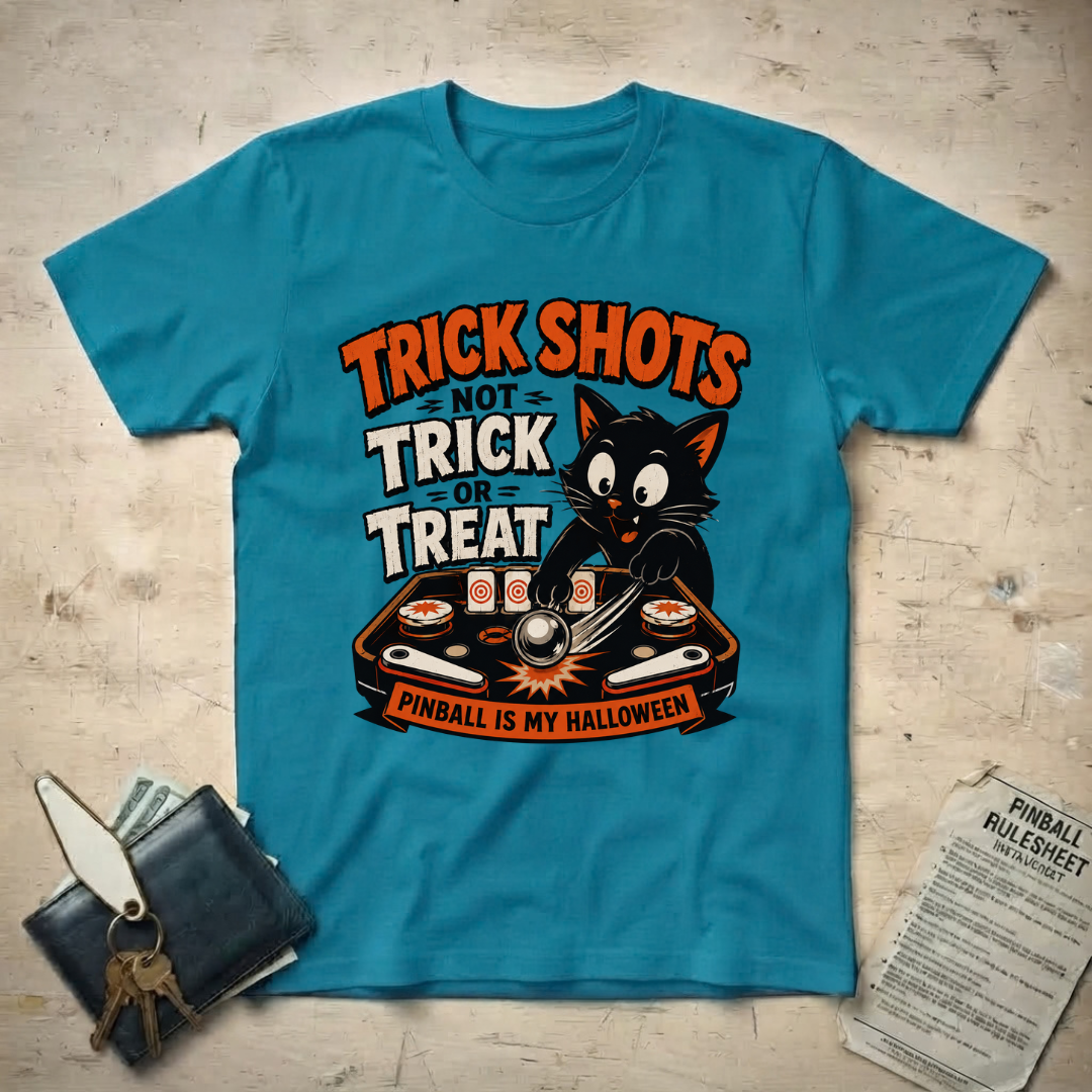 Trick Shots Cat T-Shirt