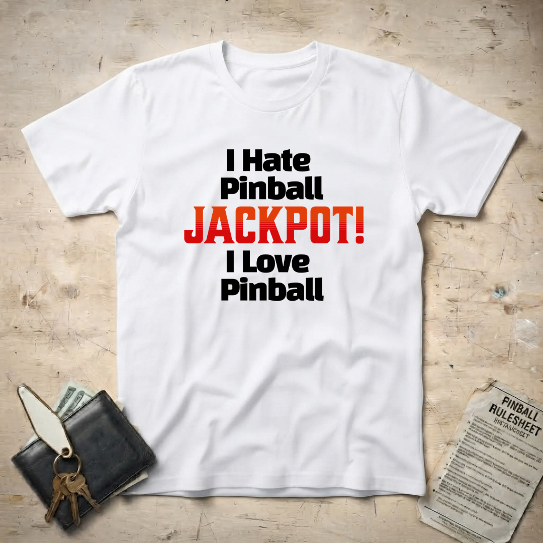 Hate/Love Pinball T-Shirt