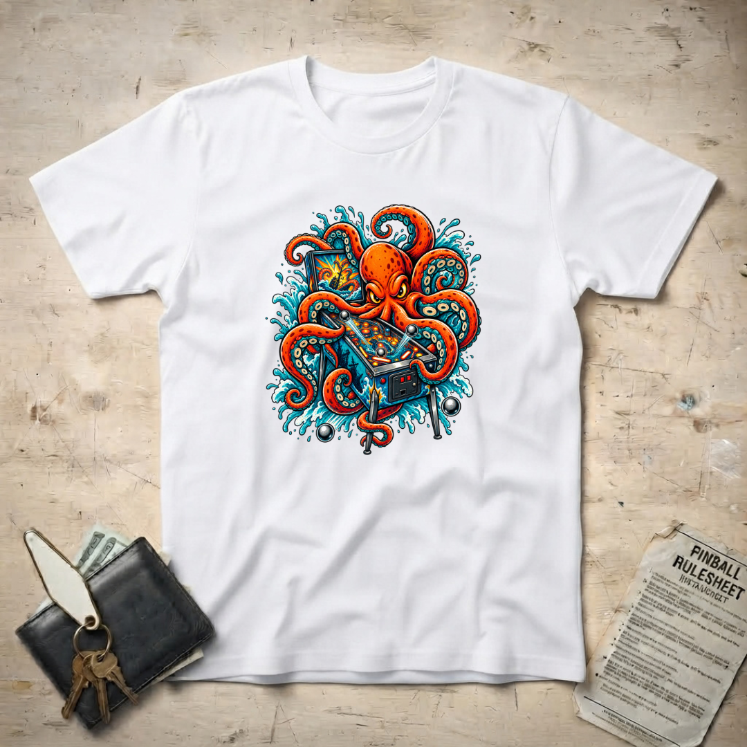 Octopus and Pinball T-Shirt