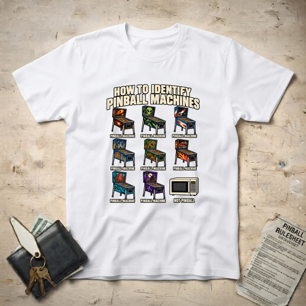 Identify Pinball T-Shirt