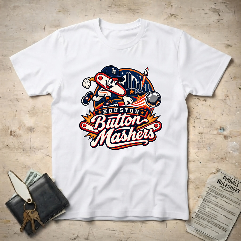 HOU Button Mashers T-Shirt