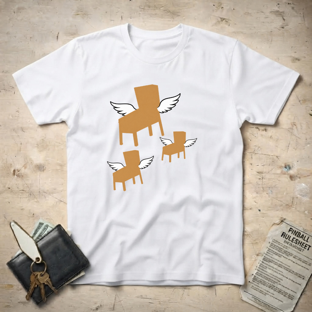 Flying Pinball T-Shirt