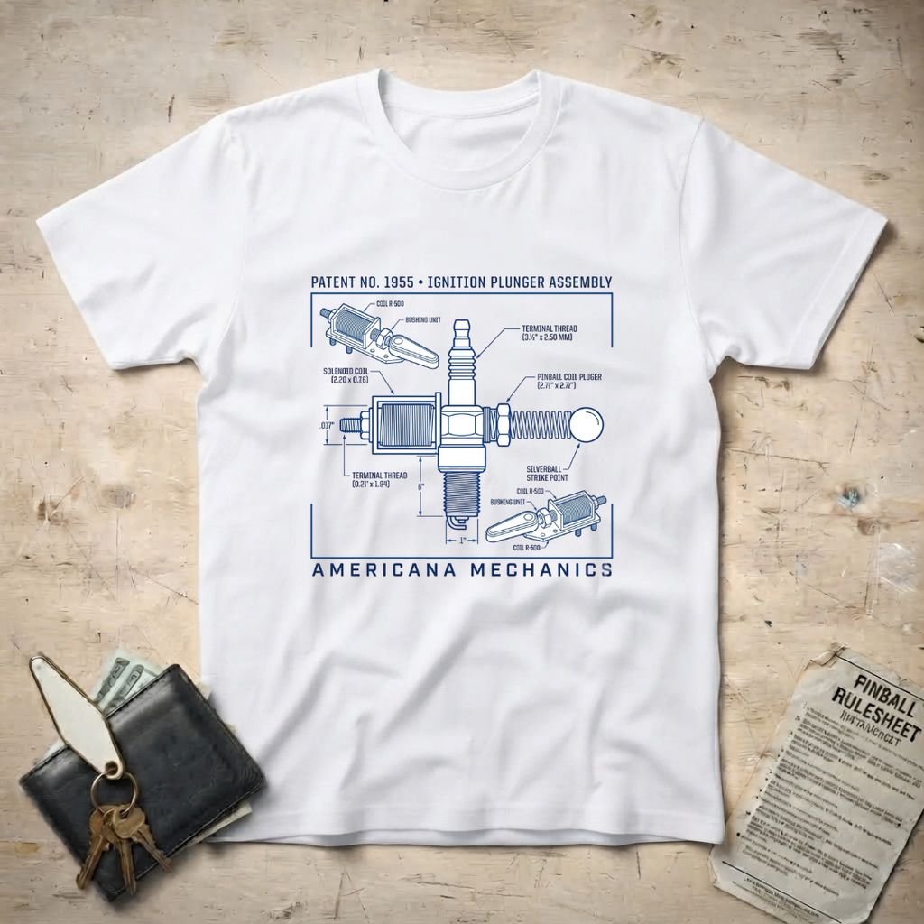 Spark Plug Plunger T-Shirt