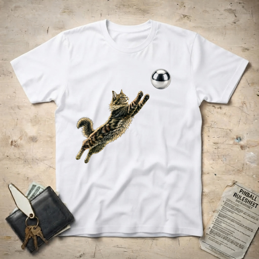 Jumping Cat T-Shirt