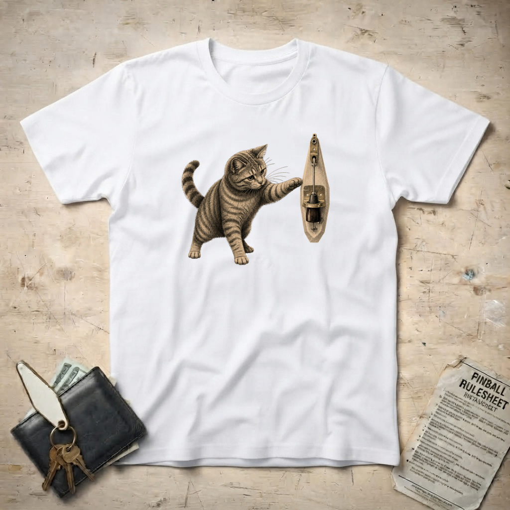 Cat Tilt Bob T-Shirt