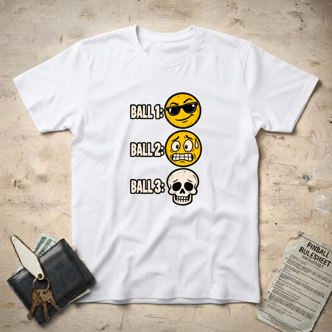 3 Ball Game T-Shirt