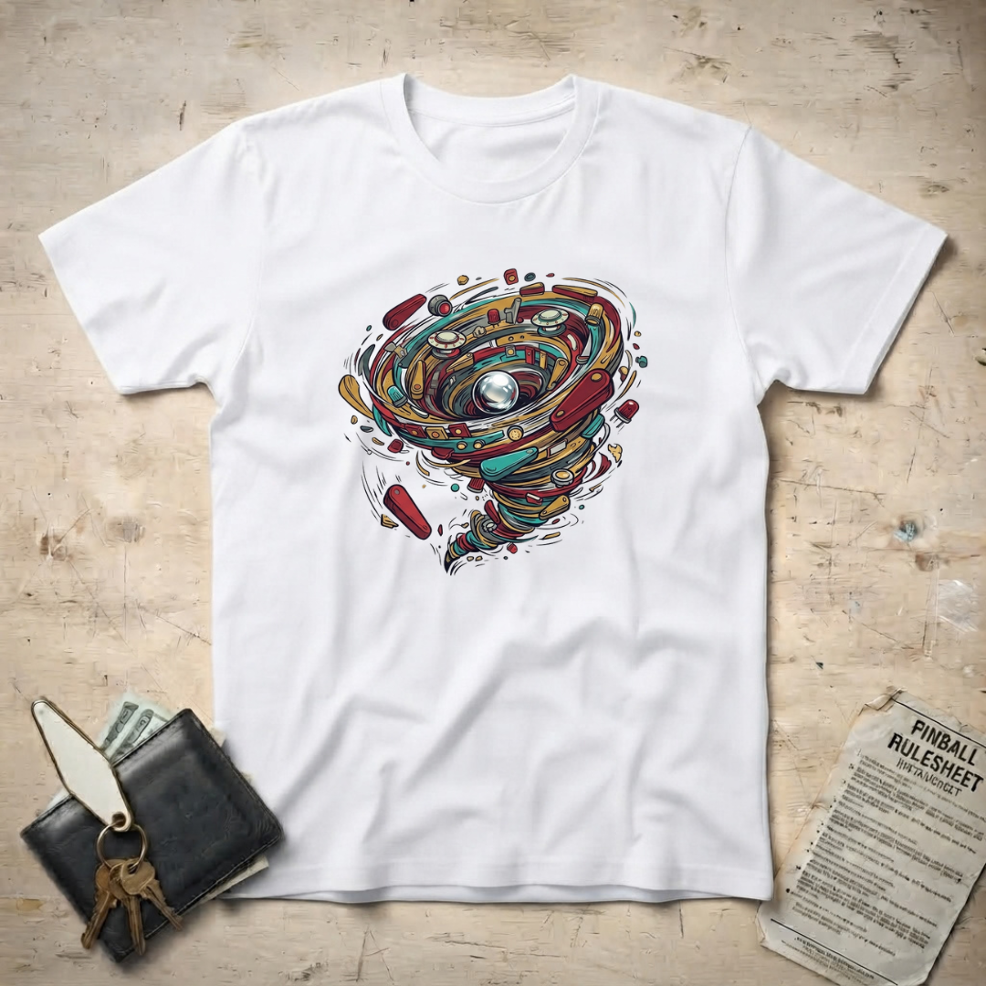 Pinball Whirlwind T-Shirt