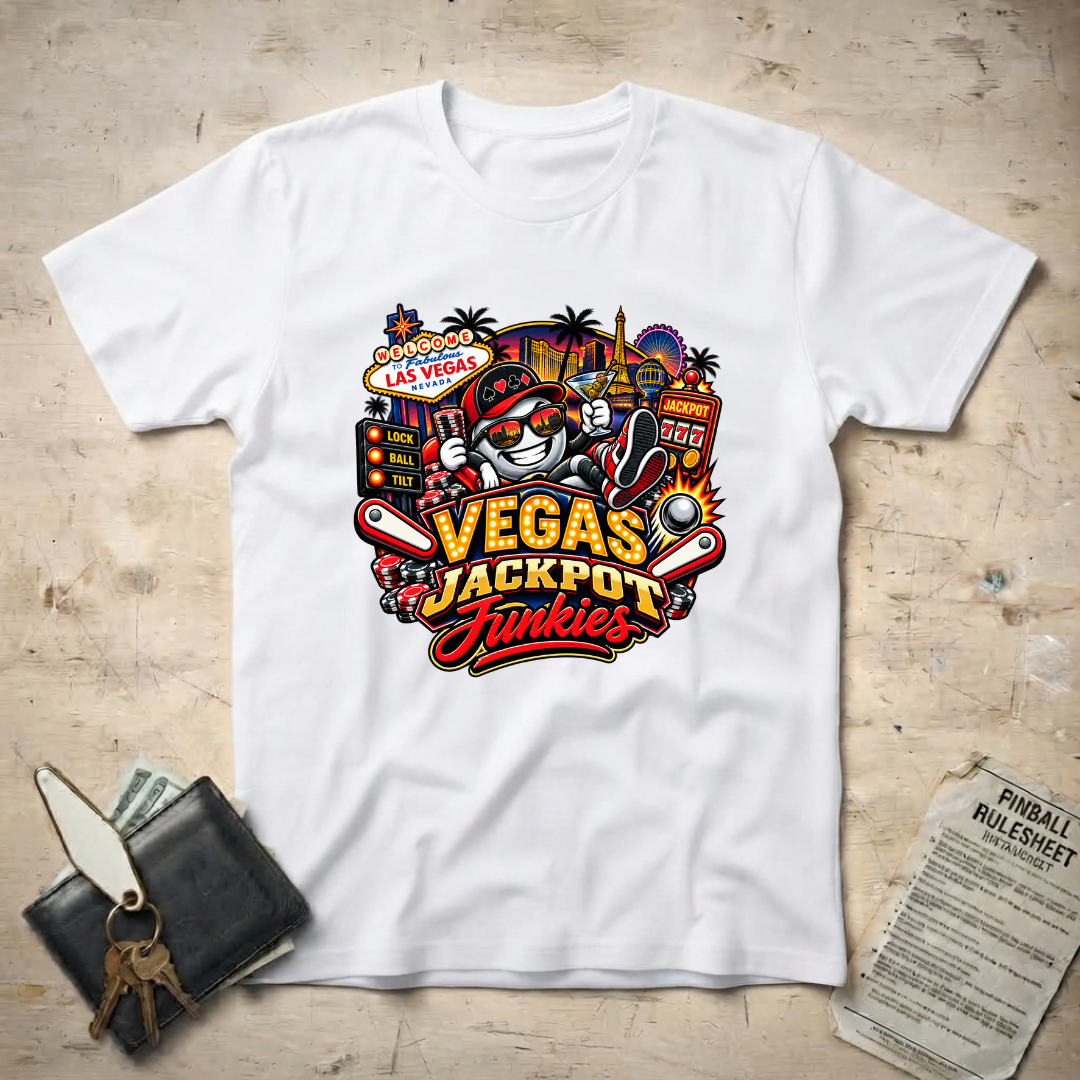 LV Jackpot Junkies T-Shirt