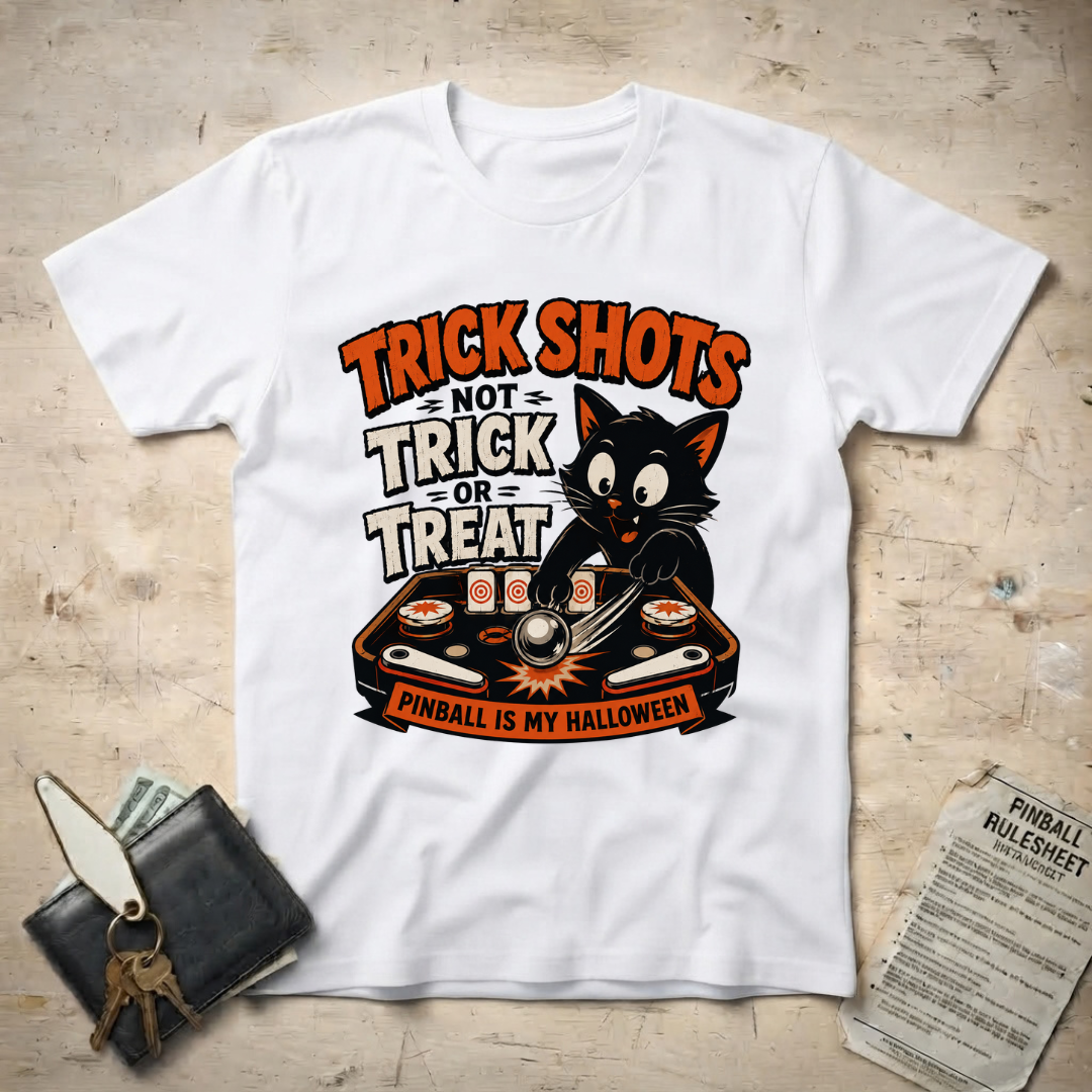 Trick Shots Cat T-Shirt