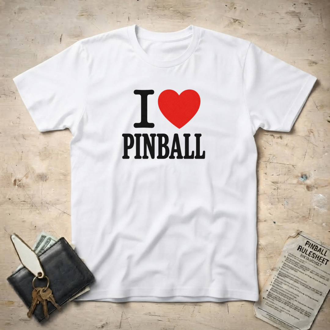 I Heart Pinball T-Shirt
