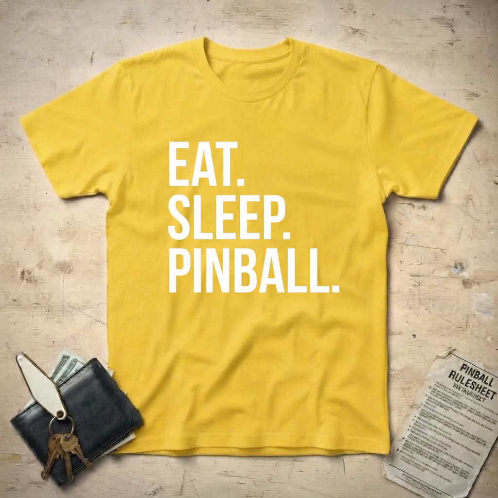 Eat Sleep Pinball T-Shirt