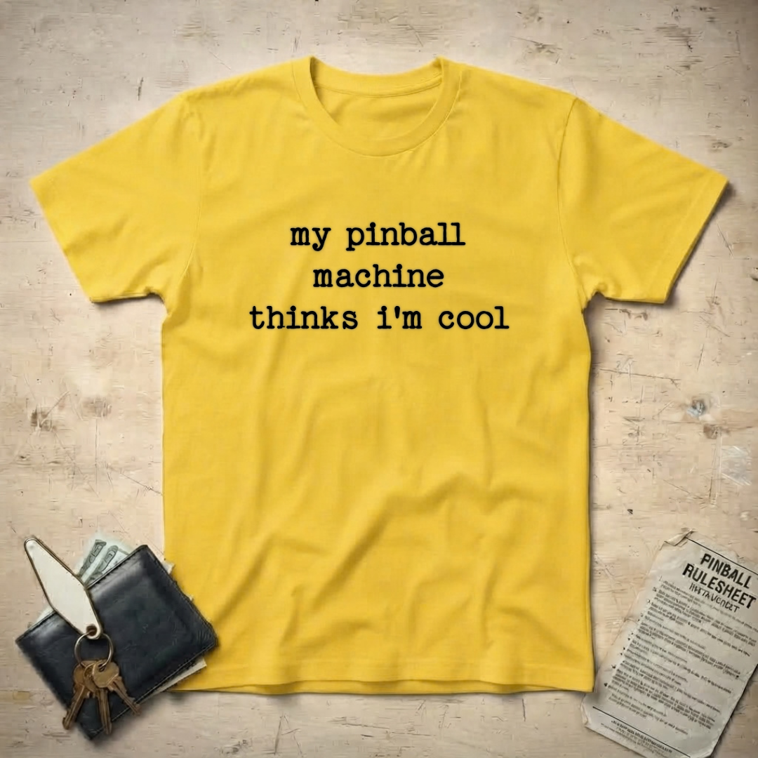 My pinball T-Shirt